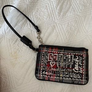 Coach Poppy Wristlet